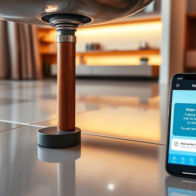 Frühzeitige Erkennung von Wasseraustritt durch Wassersensor
