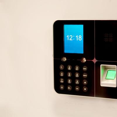 Biometrische Zutrittskontrolle per Fingerabdruckscanner
