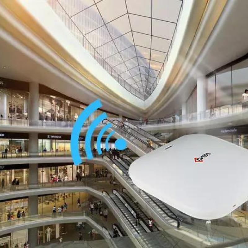 WLAN-Abdeckung in einer Verkaufsfläche