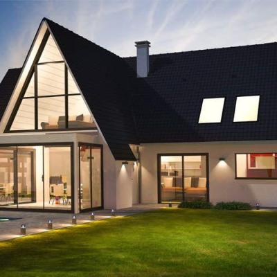 Automatische Beleuchtung zur Simulation von Anwesenheit in einem Wohnhaus