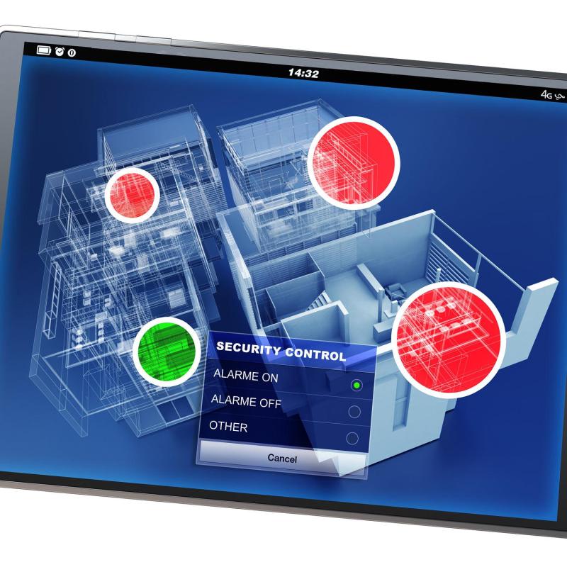 Integration einer Alarmanlage in ein Smart-Home-System